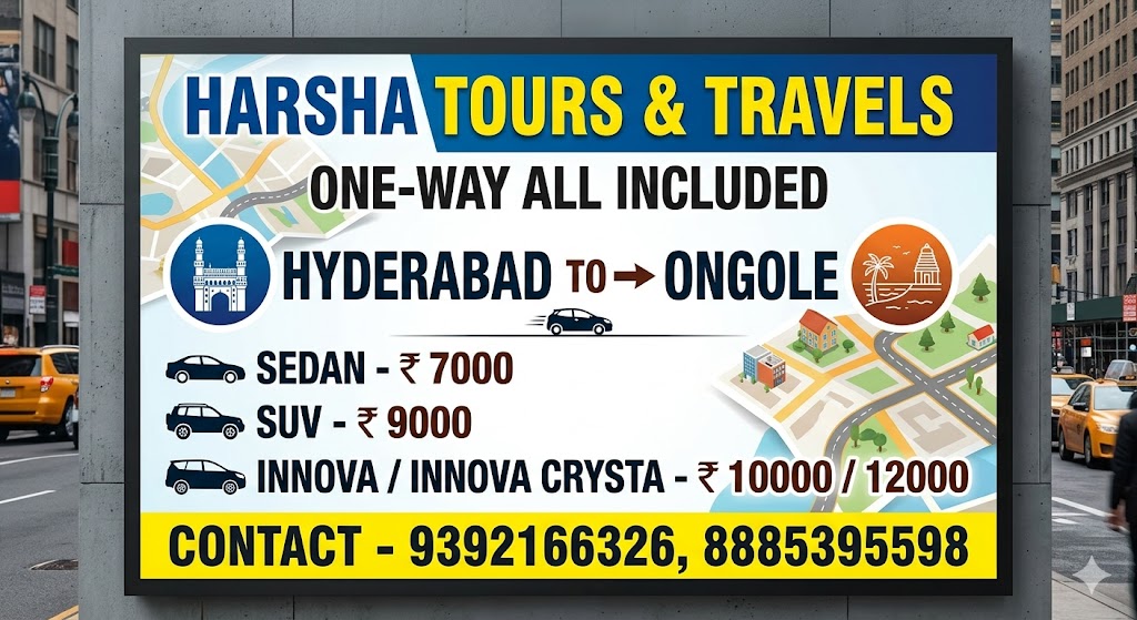 Drop services to Bhimavaram - Starting from ₹2,500/-
