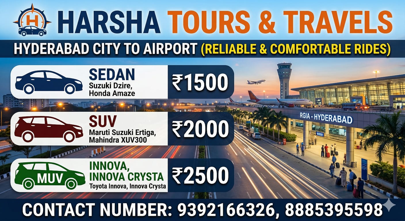 Ertiga Local & All Day Tours in Hyderabad